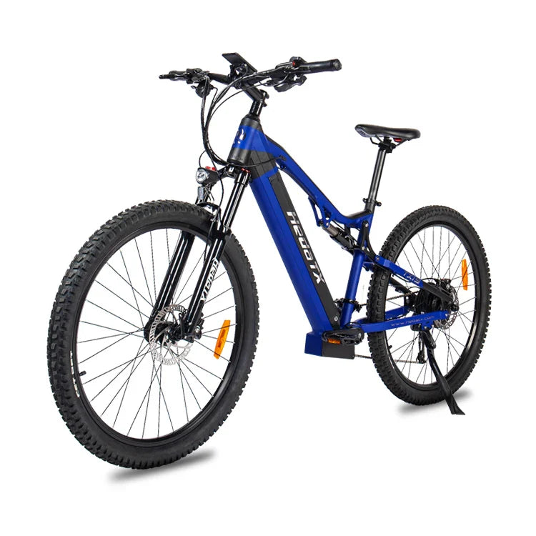 KTX-174163 48V 500W Electric City Bike with 15Ah Lithium Battery, 27-Speed Fat Tire Mountain E-Bike