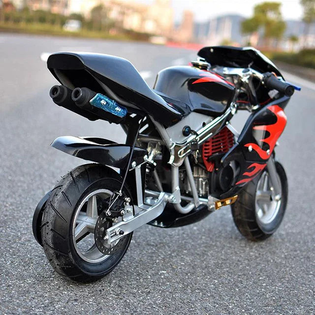 KTX-175571 Kids Mini Racing Electric Motorcycle A826 - 500W Brushless Chopper E-Bike, 30KM/H Speed, 20KM Range, Steel Frame