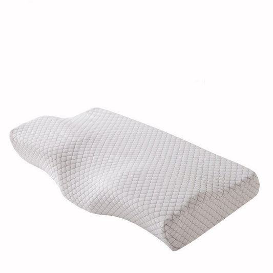 KTX-175827 Contoured Memory Foam Cervical Pillow for Neck Pain Relief, Multiple Colors Available