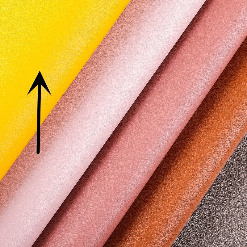 KTX-175827 Thick PVC Double-Sided Artificial Leather Table Mat in Various Colors