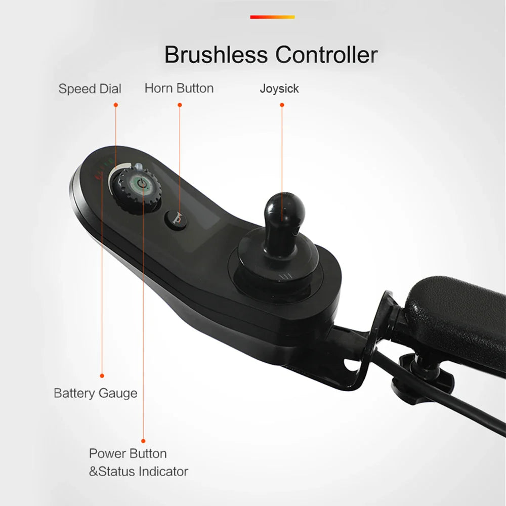 KTX-176019 Lightweight Adjustable Height Folding Wheelchair for Adults with Cerebral Palsy, Portable Aluminum Alloy Frame, Silver Finish