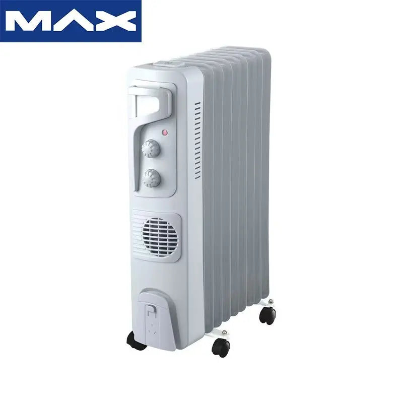 KTX-176915 Adjustable Oil-Filled Radiator Heater with Overheat and Tip-Over Protection - Freestanding, 1500W/2000W/2500W Options