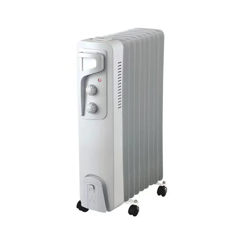 KTX-176915 Adjustable Oil-Filled Radiator Heater with Overheat and Tip-Over Protection - Freestanding, 1500W/2000W/2500W Options