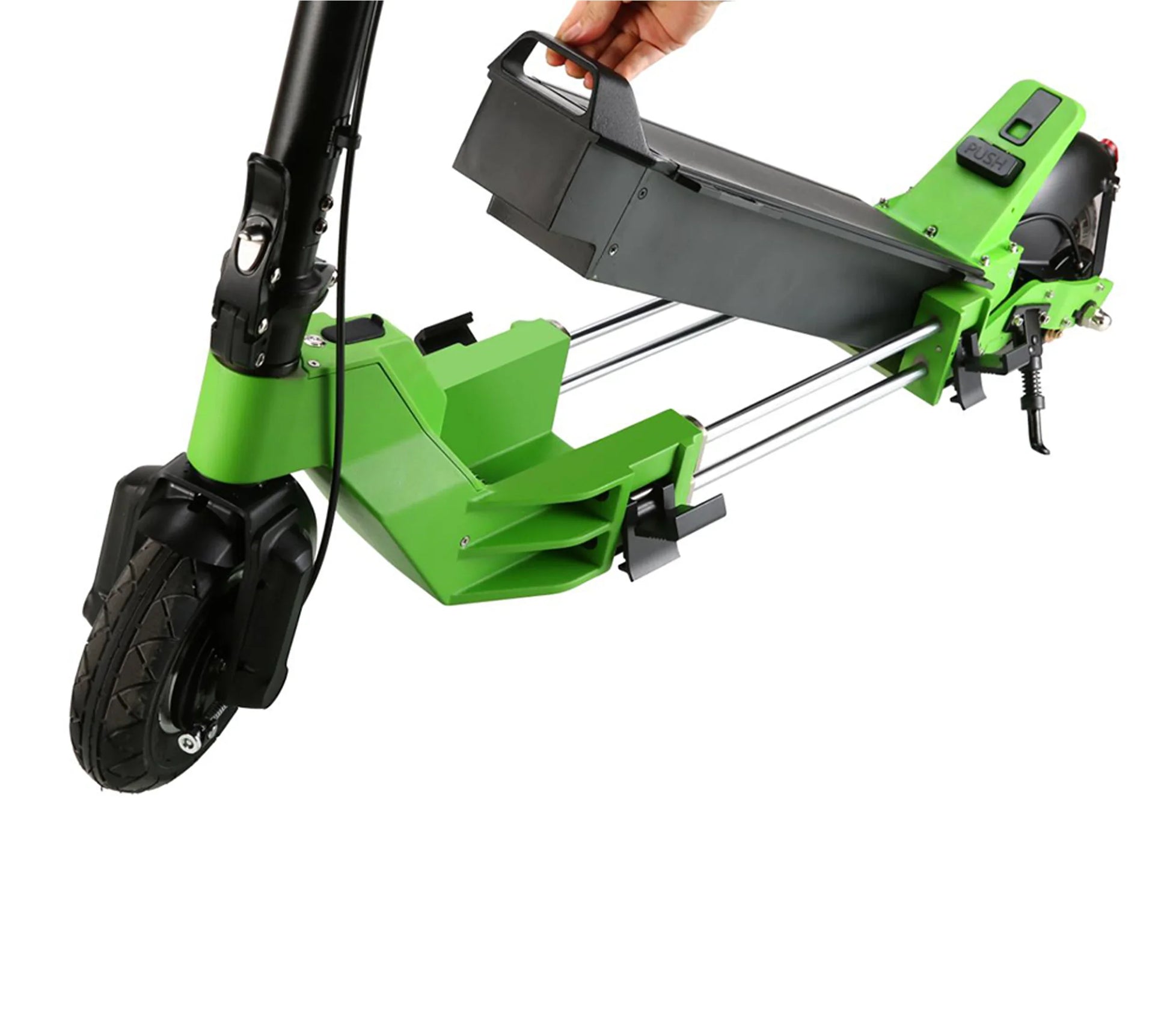 KTX-178643 Compact 48V 500W Foldable Electric Scooter with 16AH Removable Battery for Commuting