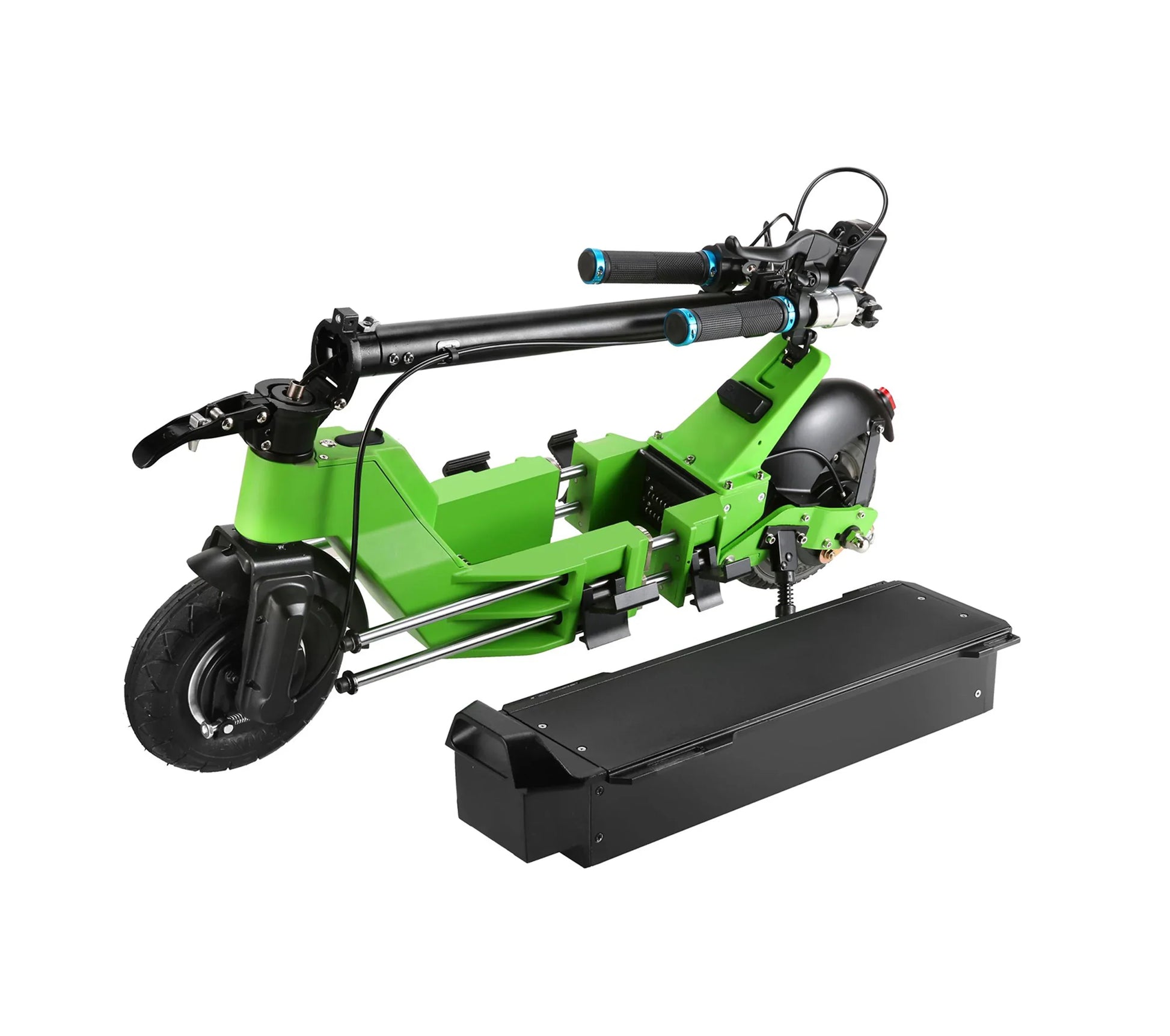 KTX-178643 Compact 48V 500W Foldable Electric Scooter with 16AH Removable Battery for Commuting