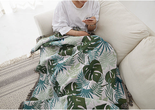 KTX-181651 European Style Cotton Sofa Towel in Various Sizes