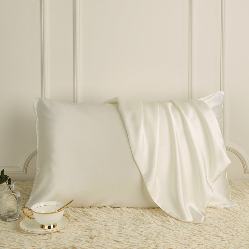 KTX-182227 Pure Mulberry Silk Pillowcase in Multiple Colors - Elegant and Soft Texture