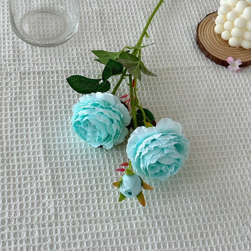 KTX-182675 Silk Pink Peony Artificial Flower for Home Decor and Wedding Arrangements