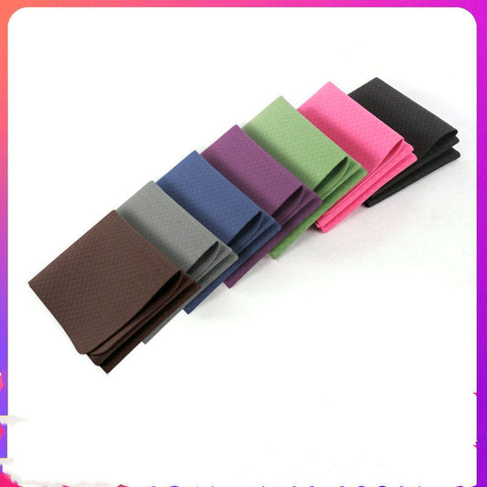 KTX-182803 Durable Folding Gymnastics Mat, 4mm TPE, Ideal for Yoga and Exercise