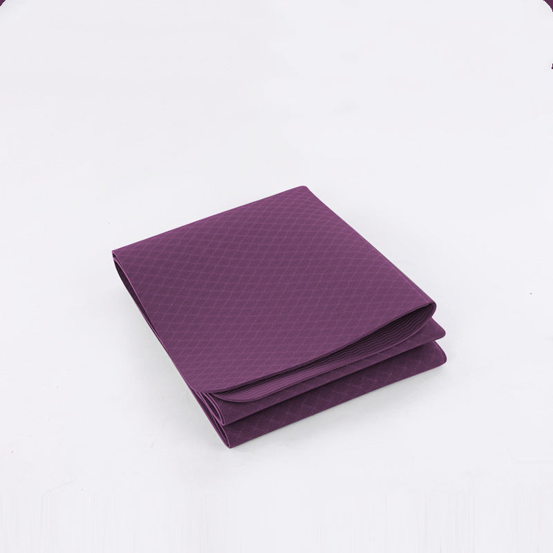 KTX-182803 Durable Folding Gymnastics Mat, 4mm TPE, Ideal for Yoga and Exercise