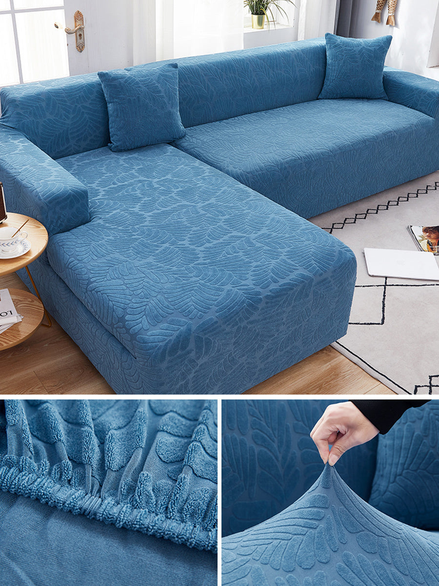 KTX-183059 Stretch Sofa Cover for Modular Sofas - Fits 1 to 4 Seater, Modern Design, Multiple Sizes Available