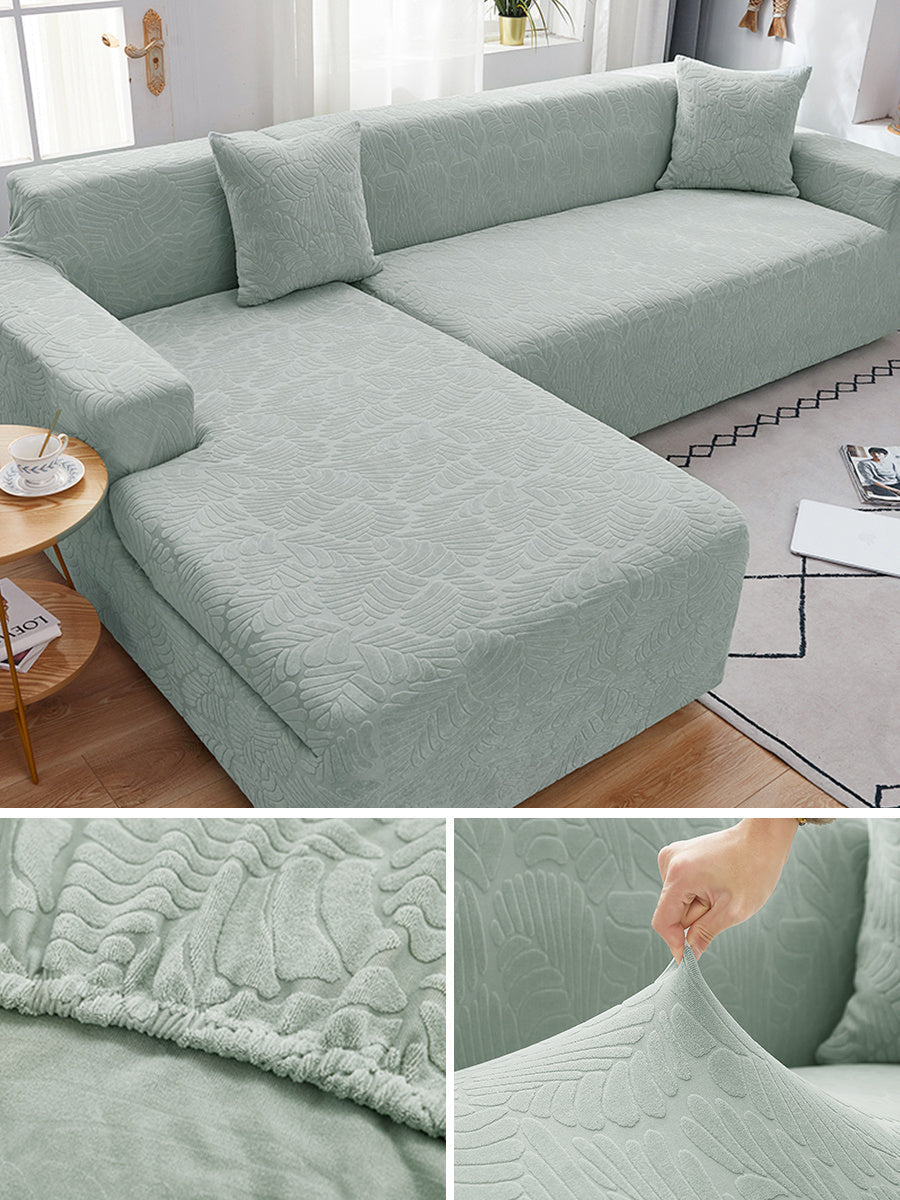 KTX-183059 Stretch Sofa Cover for Modular Sofas - Fits 1 to 4 Seater, Modern Design, Multiple Sizes Available