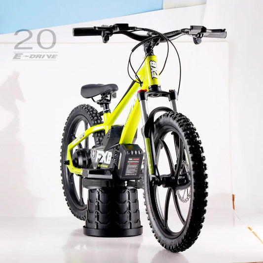 KTX-183315 800W Electric Balance Bike for Kids, 20 Inch E-Scooter for Ages 8-15, Aluminum Alloy Frame, 3-Speed, Hydraulic Disc Brakes