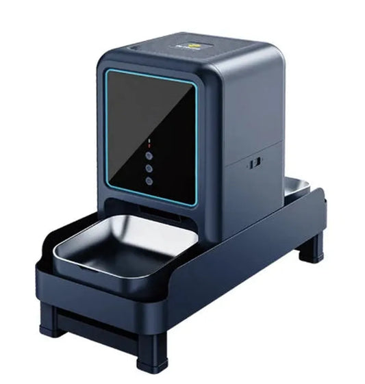 KTX-183507 Automatic 15L Pet Feeder with Remote App and LCD Display for Dogs and Cats