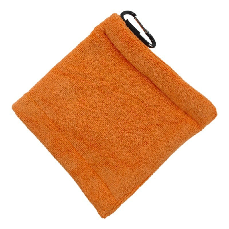 KTX-184467 Golf Cleaning Brush and Microfiber Towel Set - Multiple Color Options Available