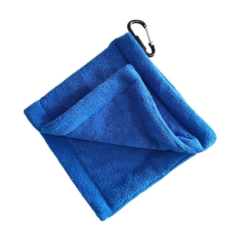 KTX-184467 Golf Cleaning Brush and Microfiber Towel Set - Multiple Color Options Available