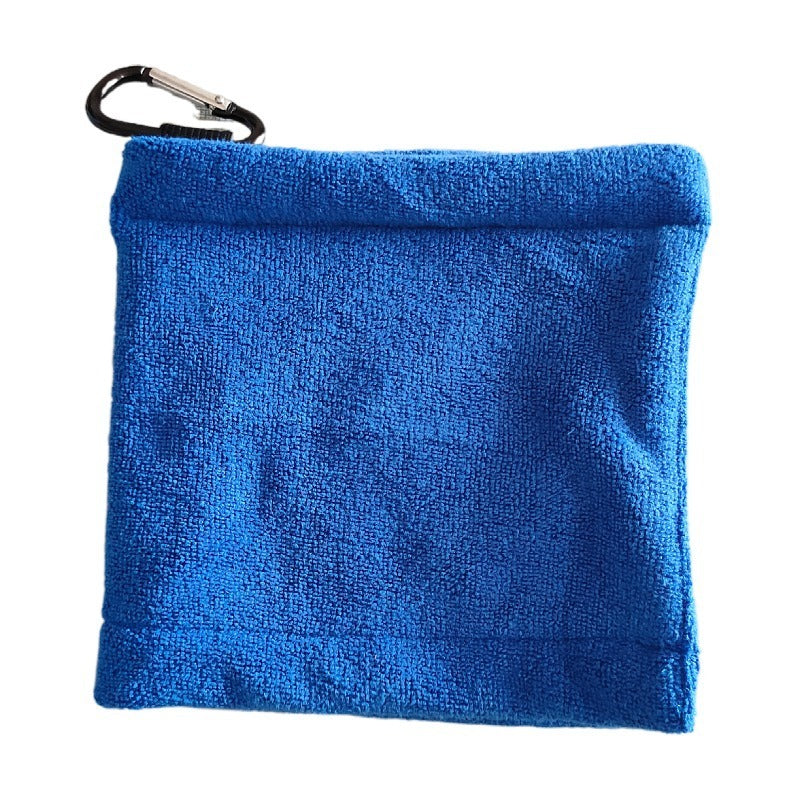 KTX-184467 Golf Cleaning Brush and Microfiber Towel Set - Multiple Color Options Available