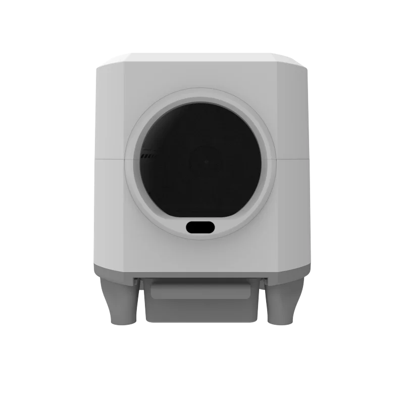 KTX-185491 Large Capacity Self-Cleaning Cat Litter Box with Smart App Control for Multiple Cats - 90L Total Closed Design