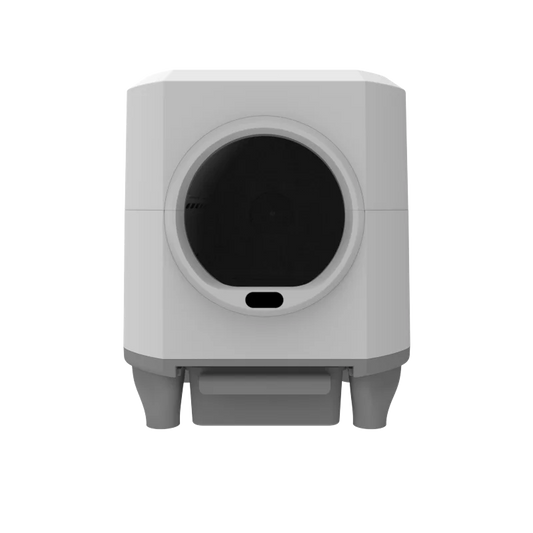 KTX-185491 Large Capacity Self-Cleaning Cat Litter Box with Smart App Control for Multiple Cats - 90L Total Closed Design