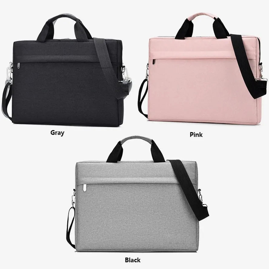 KTX-187411 Stylish Custom Briefcase for Laptop and Office Use with Zipper Closure