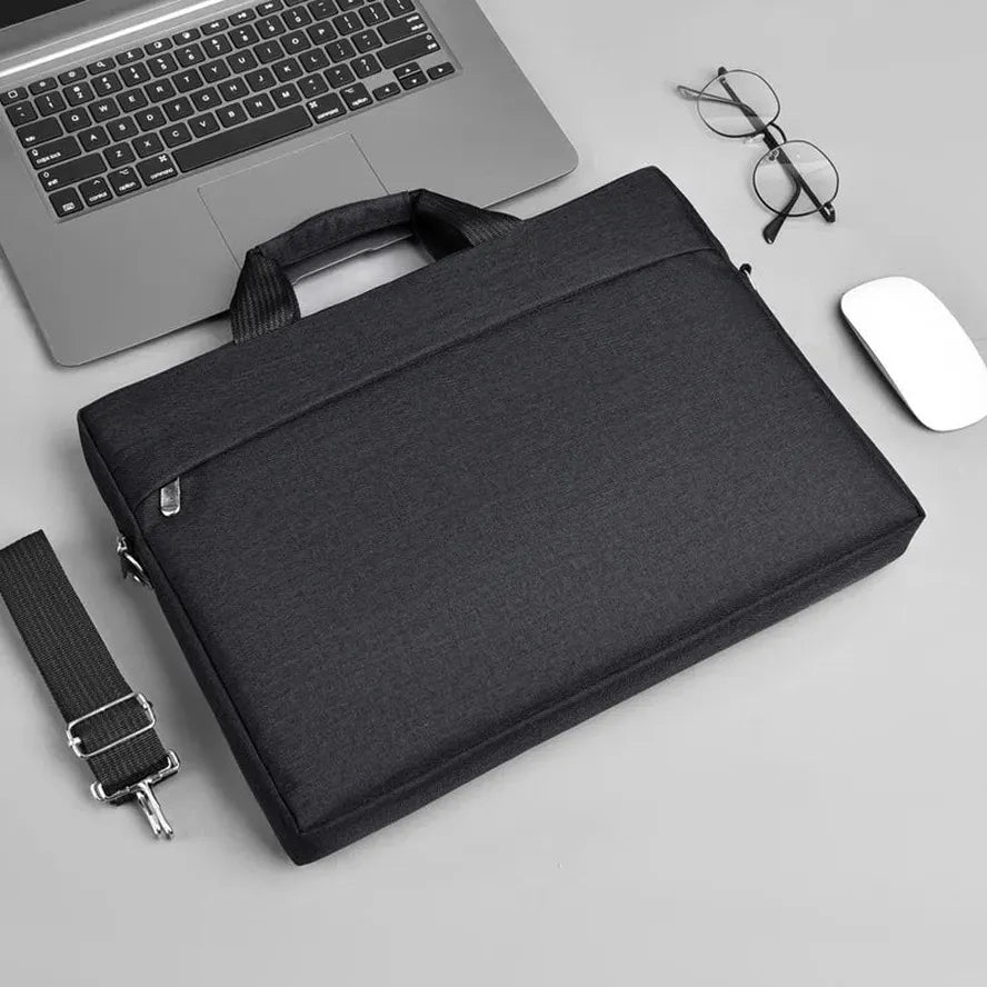 KTX-187411 Stylish Custom Briefcase for Laptop and Office Use with Zipper Closure