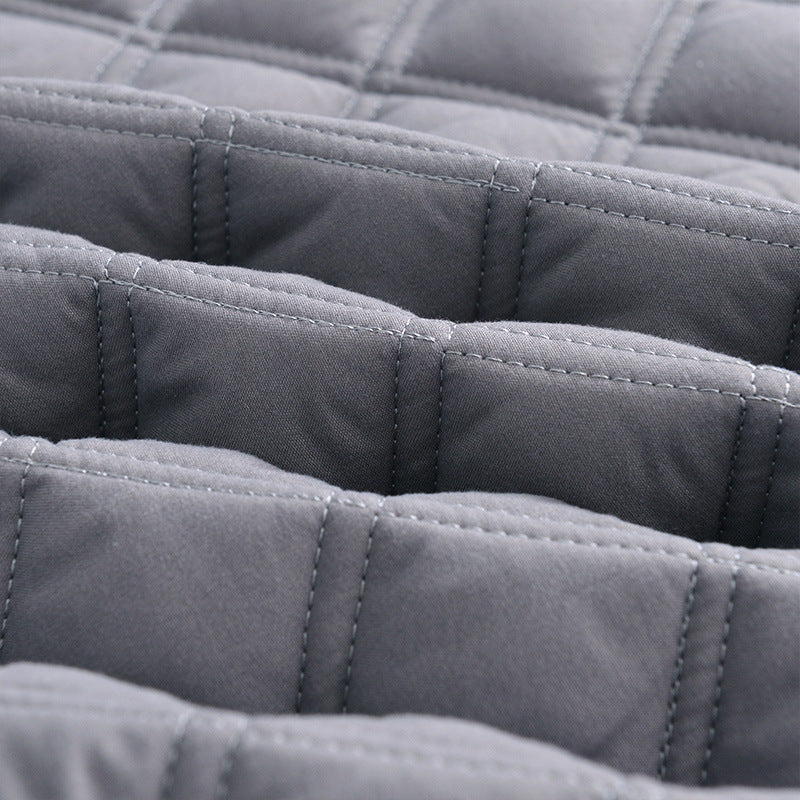 KTX-187667 All-Over Quilted Non-Slip Mattress Protector for 120x200cm Beds, Up to 10cm Height