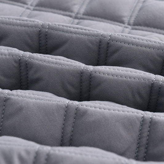 KTX-187667 All-Over Quilted Non-Slip Mattress Protector for 120x200cm Beds, Up to 10cm Height