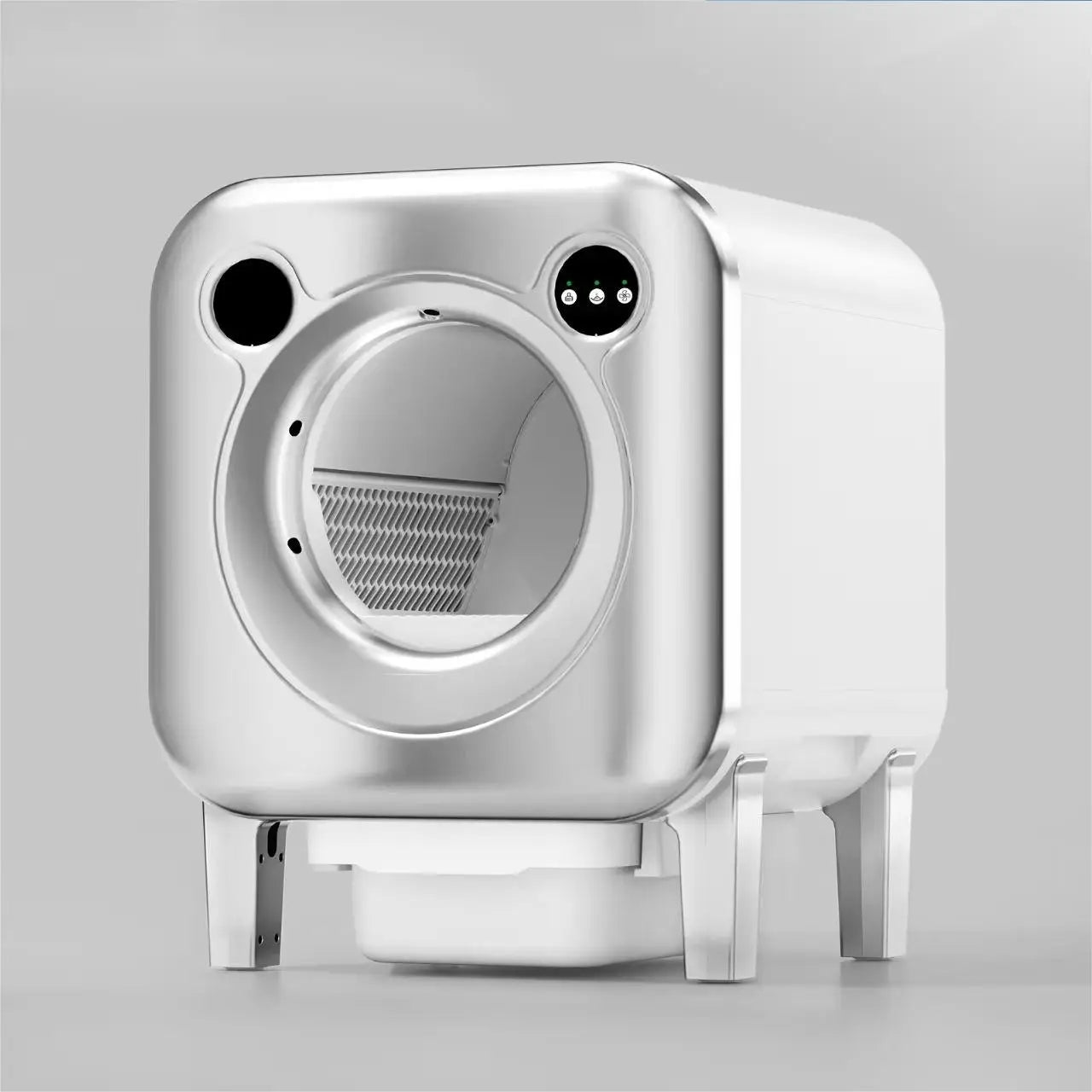 KTX-187795 Automatic Self-Cleaning Eco-Friendly Cat Litter Box with 70L Capacity and Air Purification System