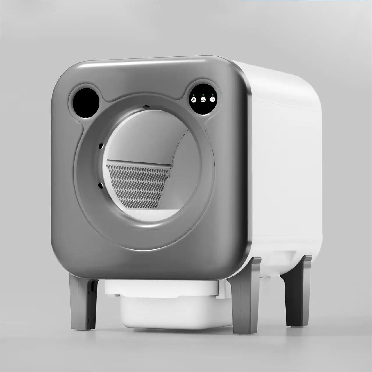 KTX-187795 Automatic Self-Cleaning Eco-Friendly Cat Litter Box with 70L Capacity and Air Purification System