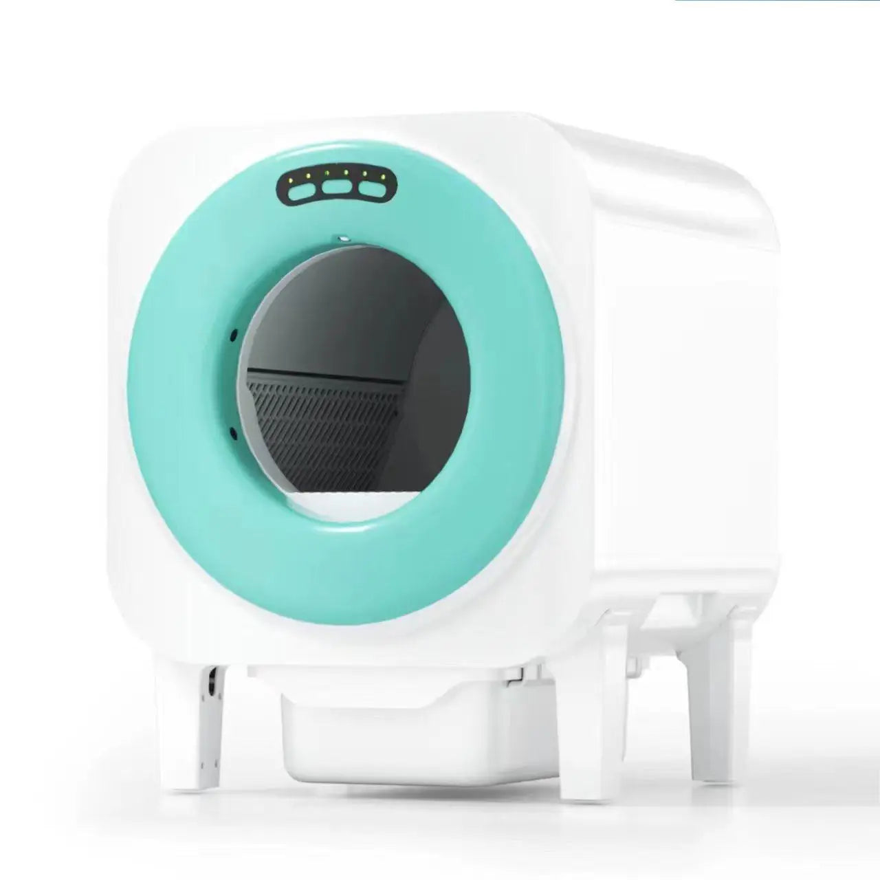 KTX-187795 Automatic Self-Cleaning Eco-Friendly Cat Litter Box with 70L Capacity and Air Purification System