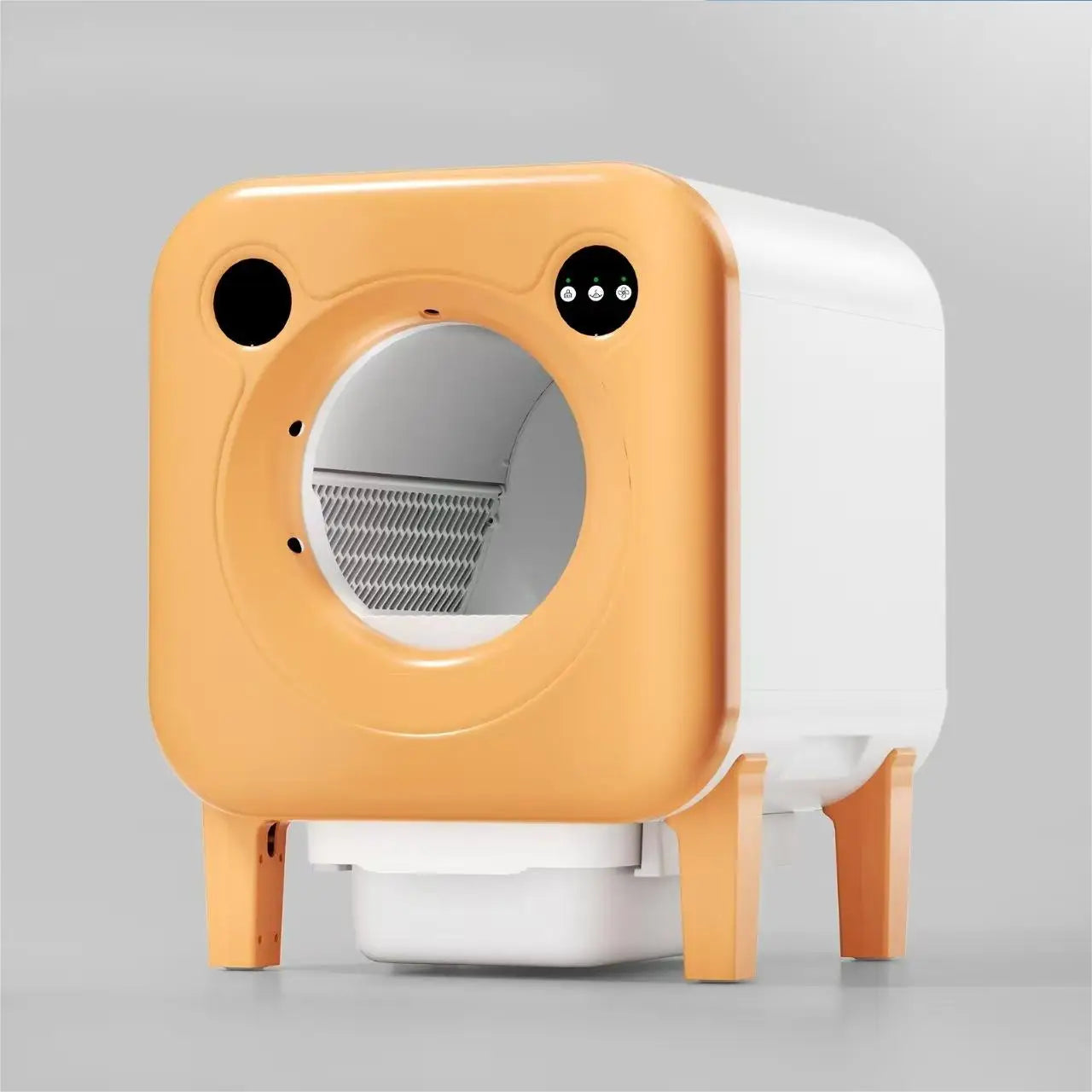 KTX-187795 Automatic Self-Cleaning Eco-Friendly Cat Litter Box with 70L Capacity and Air Purification System