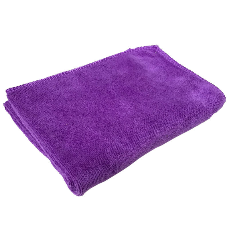 KTX-190227 Microfiber Car Cleaning Towel - Absorbent Multi-Functional Cloth in Various Colors