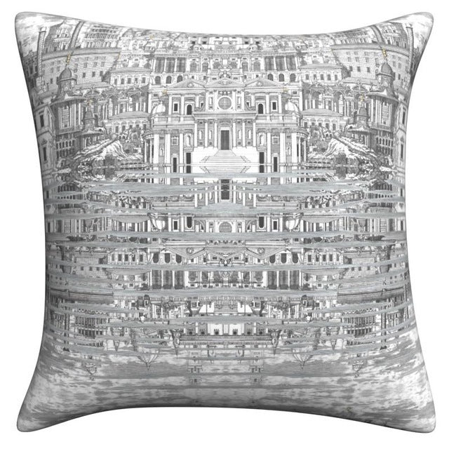 KTX-190483 Modern Linen Pillowcase - Italian Lina Series Decorative Cushion Cover for Art Bedroom and Living Room 45x45cm