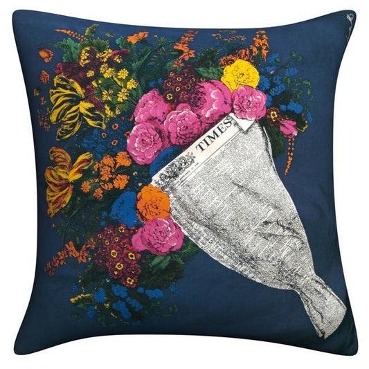 KTX-190483 Modern Linen Pillowcase - Italian Lina Series Decorative Cushion Cover for Art Bedroom and Living Room 45x45cm