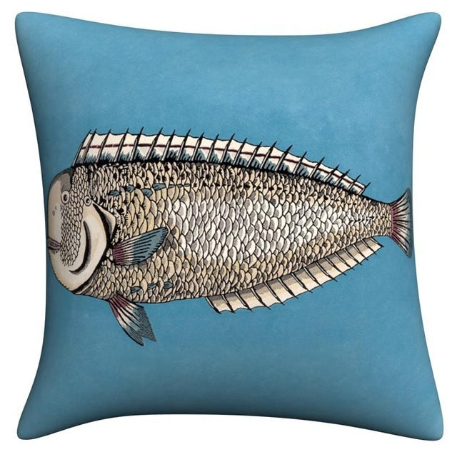 KTX-190483 Modern Linen Pillowcase - Italian Lina Series Decorative Cushion Cover for Art Bedroom and Living Room 45x45cm