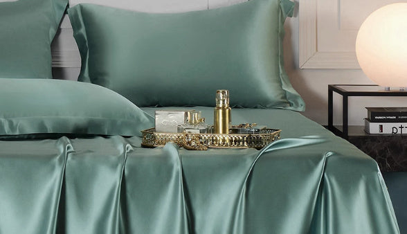 KTX-190803 Mulberry Silk Bed Sheet - Luxurious 100% Silk Fabric for Ultimate Comfort