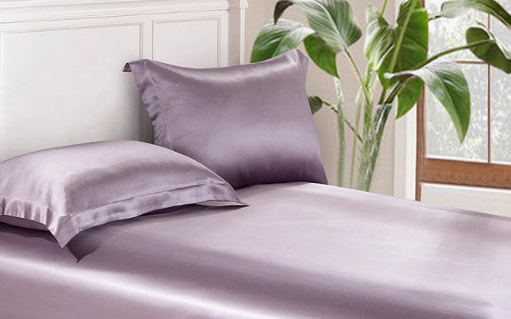 KTX-190803 Mulberry Silk Bed Sheet - Luxurious 100% Silk Fabric for Ultimate Comfort