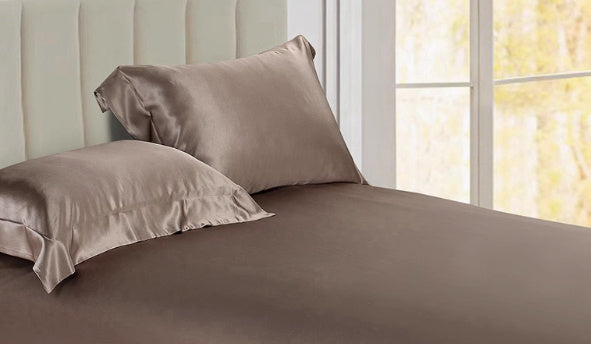 KTX-190803 Mulberry Silk Bed Sheet - Luxurious 100% Silk Fabric for Ultimate Comfort