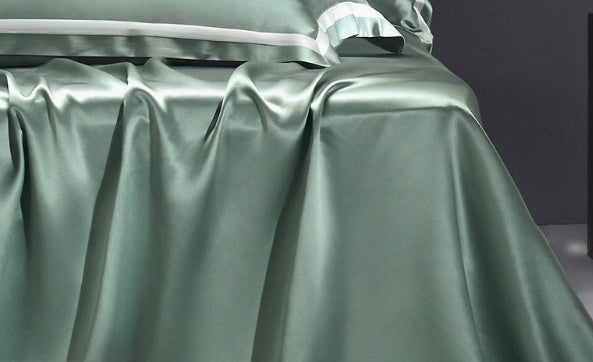 KTX-190803 Mulberry Silk Bed Sheet - Luxurious 100% Silk Fabric for Ultimate Comfort
