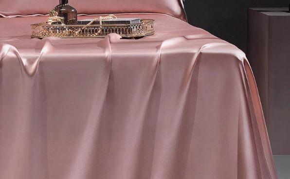 KTX-190803 Mulberry Silk Bed Sheet - Luxurious 100% Silk Fabric for Ultimate Comfort