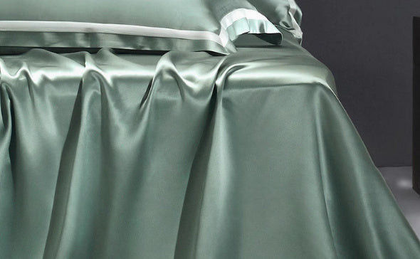 KTX-190803 Mulberry Silk Bed Sheet - Luxurious 100% Silk Fabric for Ultimate Comfort
