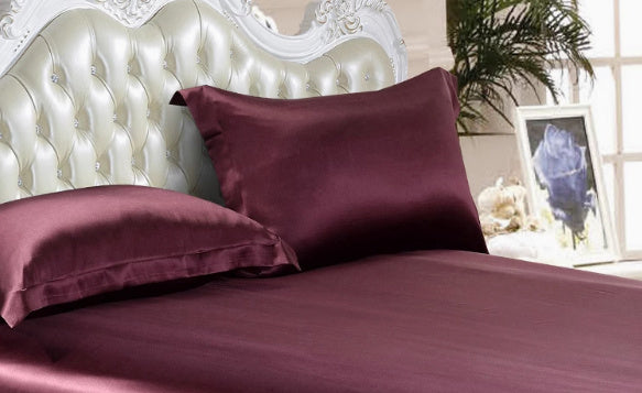 KTX-190803 Mulberry Silk Bed Sheet - Luxurious 100% Silk Fabric for Ultimate Comfort