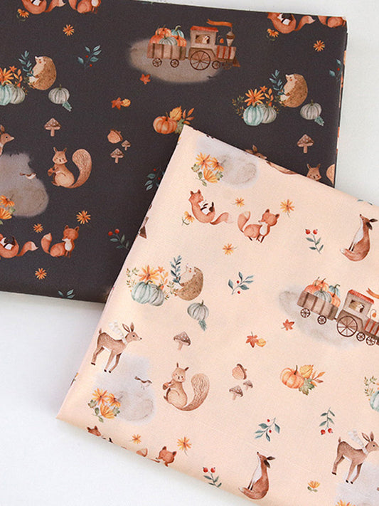 KTX-191635 Breathable 20 Count Plain Weave Cotton Fabric - 45cm x 110cm, Eco-Friendly, Soft and Versatile for DIY Crafts