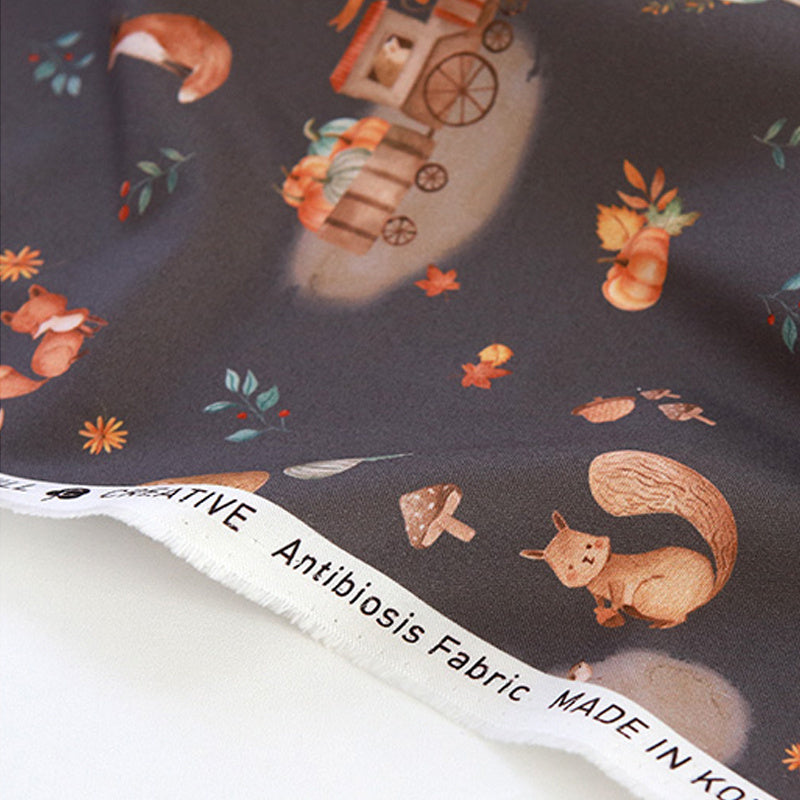 KTX-191635 Breathable 20 Count Plain Weave Cotton Fabric - 45cm x 110cm, Eco-Friendly, Soft and Versatile for DIY Crafts