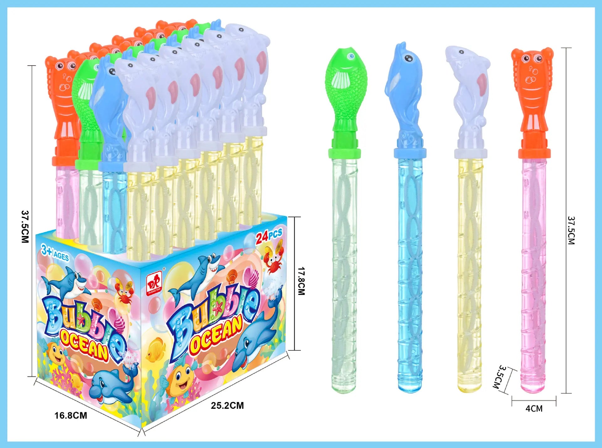 KTX-191635 Cartoon Handheld Mini Bubble Wand for Children - Fun Outdoor Bubble Blowing Toy