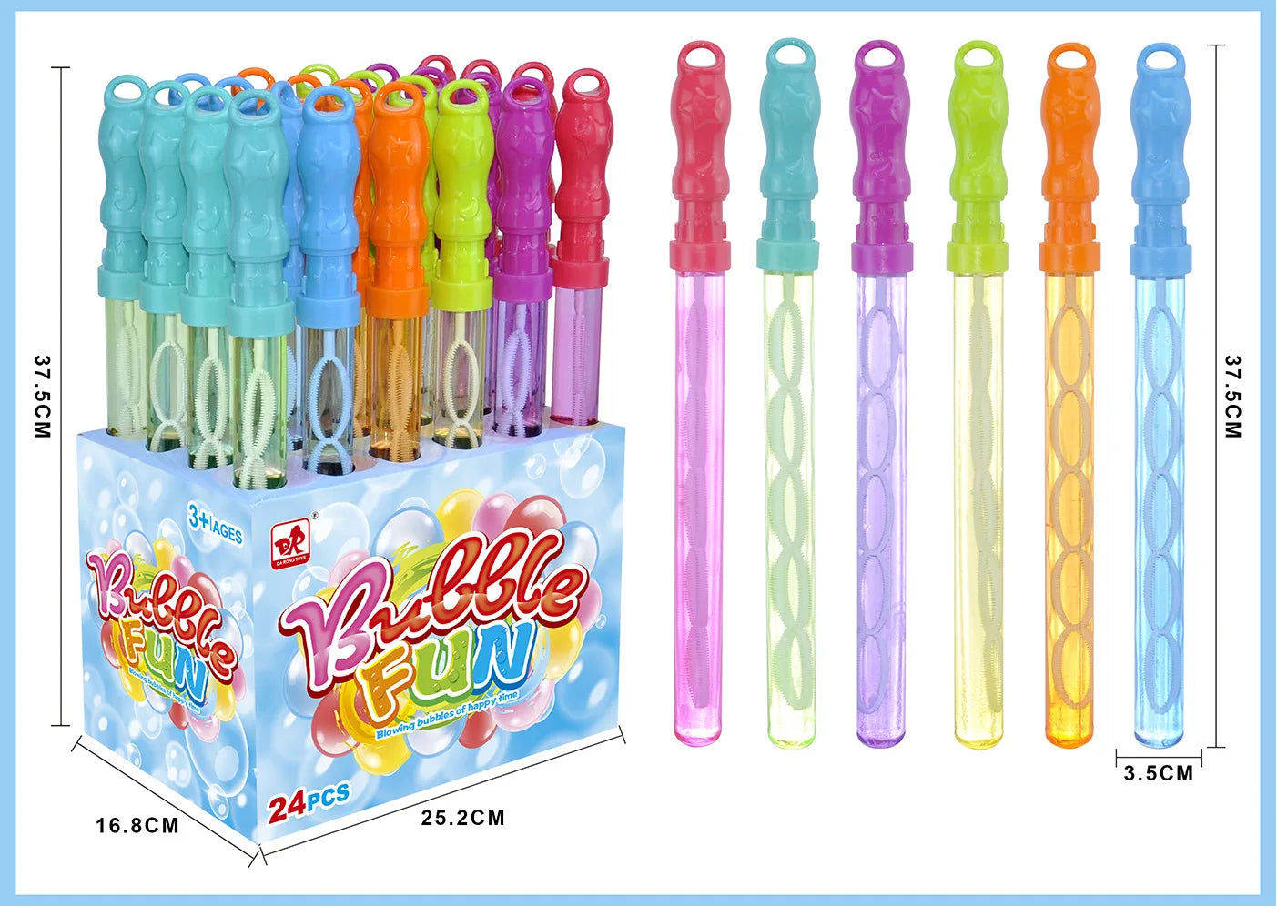 KTX-191635 Cartoon Handheld Mini Bubble Wand for Children - Fun Outdoor Bubble Blowing Toy