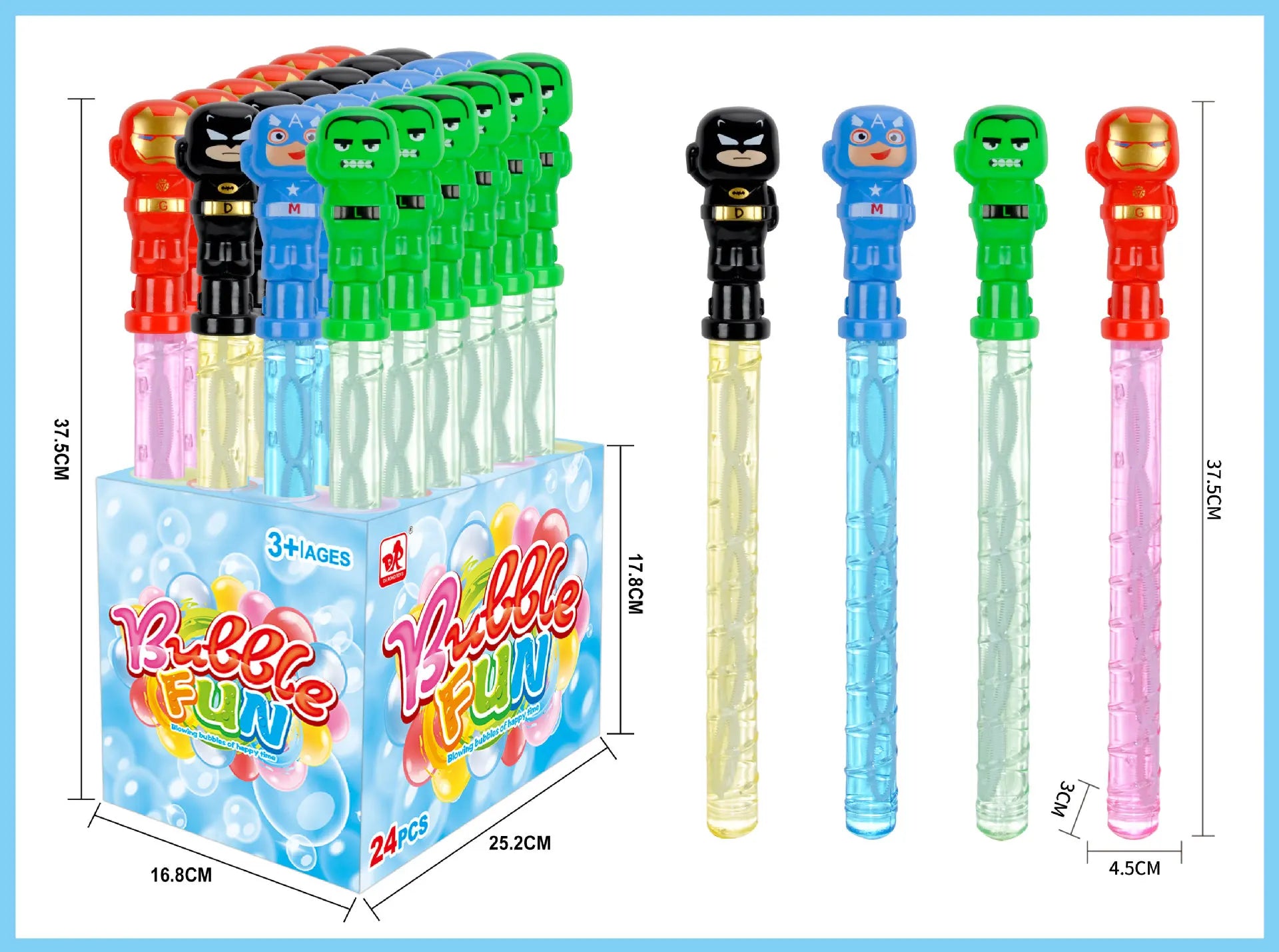 KTX-191635 Cartoon Handheld Mini Bubble Wand for Children - Fun Outdoor Bubble Blowing Toy