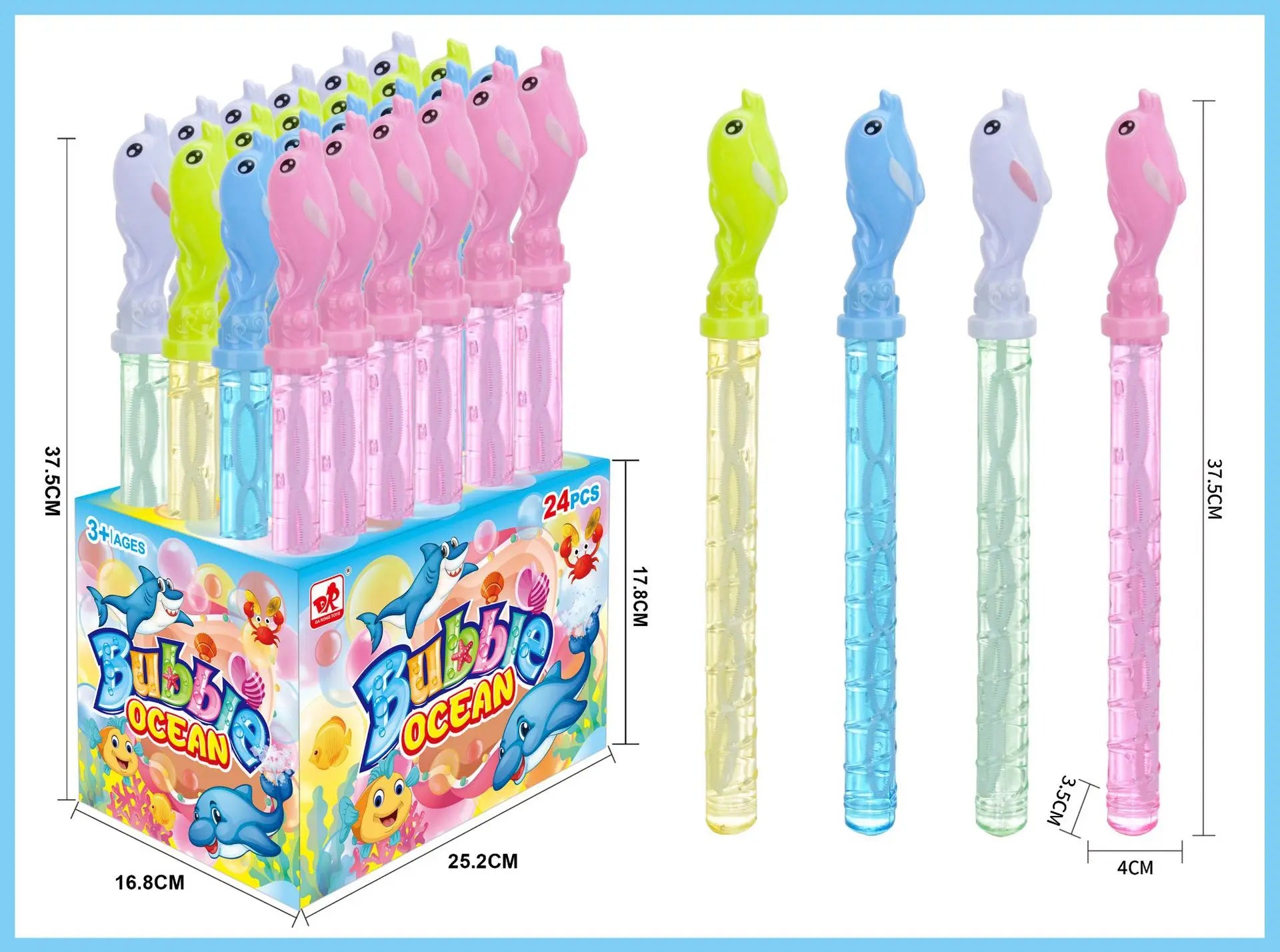 KTX-191635 Cartoon Handheld Mini Bubble Wand for Children - Fun Outdoor Bubble Blowing Toy