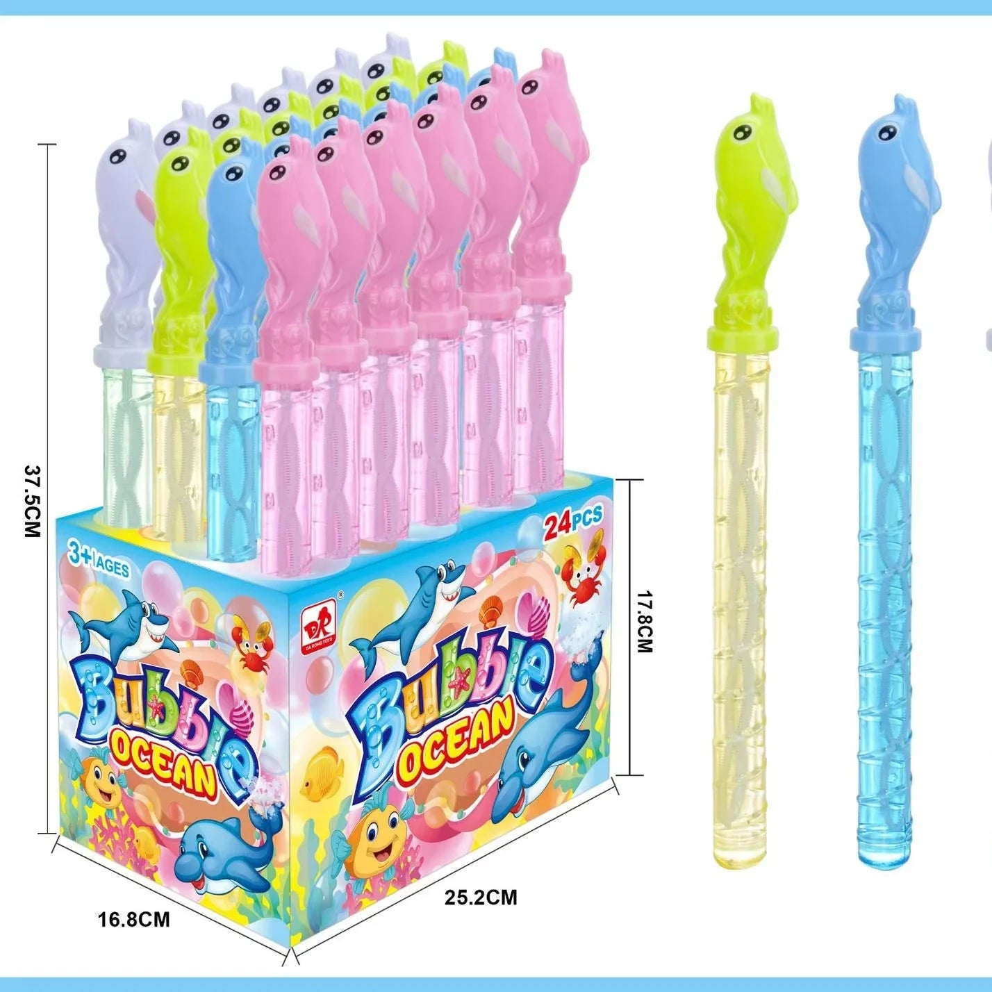 KTX-191635 Cartoon Handheld Mini Bubble Wand for Children - Fun Outdoor Bubble Blowing Toy