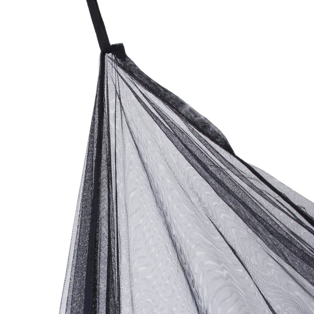 KTX-191763 Large Polyester Mosquito Net for King Size Bed – White or Black Options with Elegant Design
